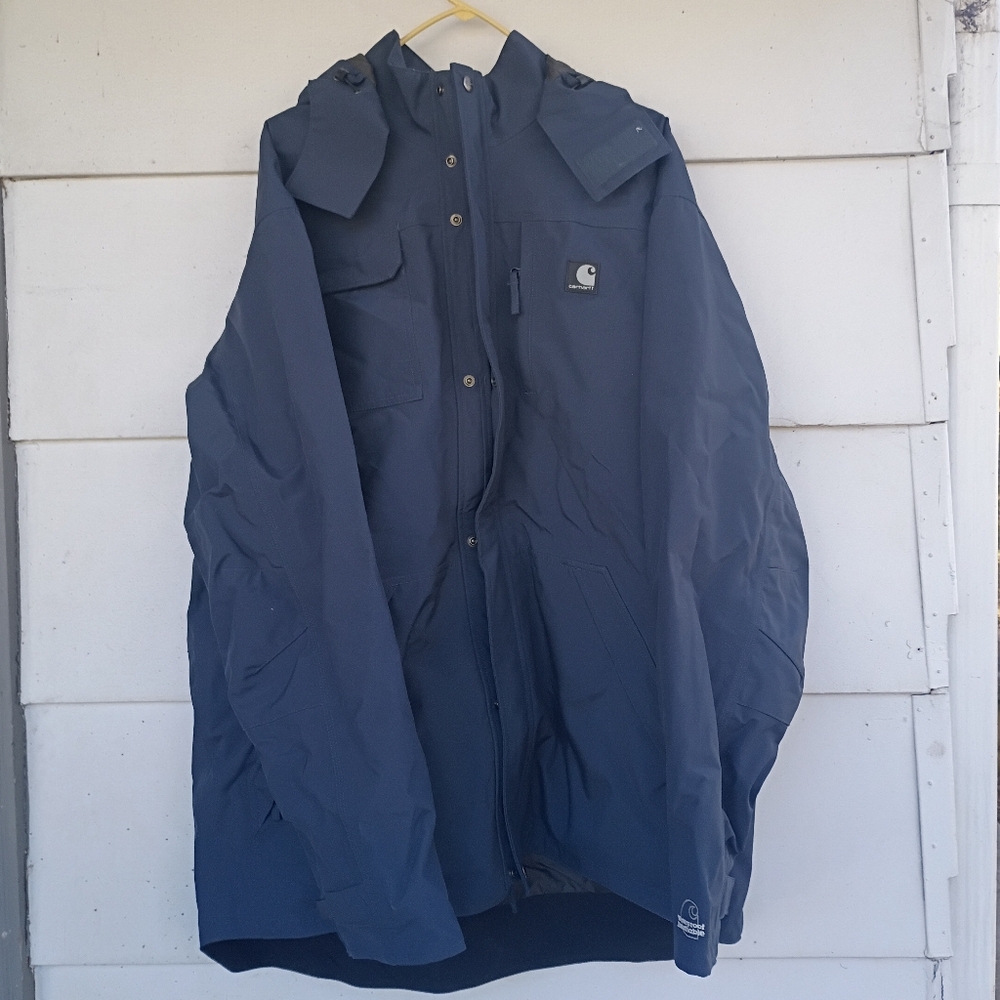 Carhartt C72 BLS Bluestone Men's Waterproof Breathable Coat